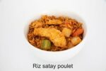 riz satay poulet